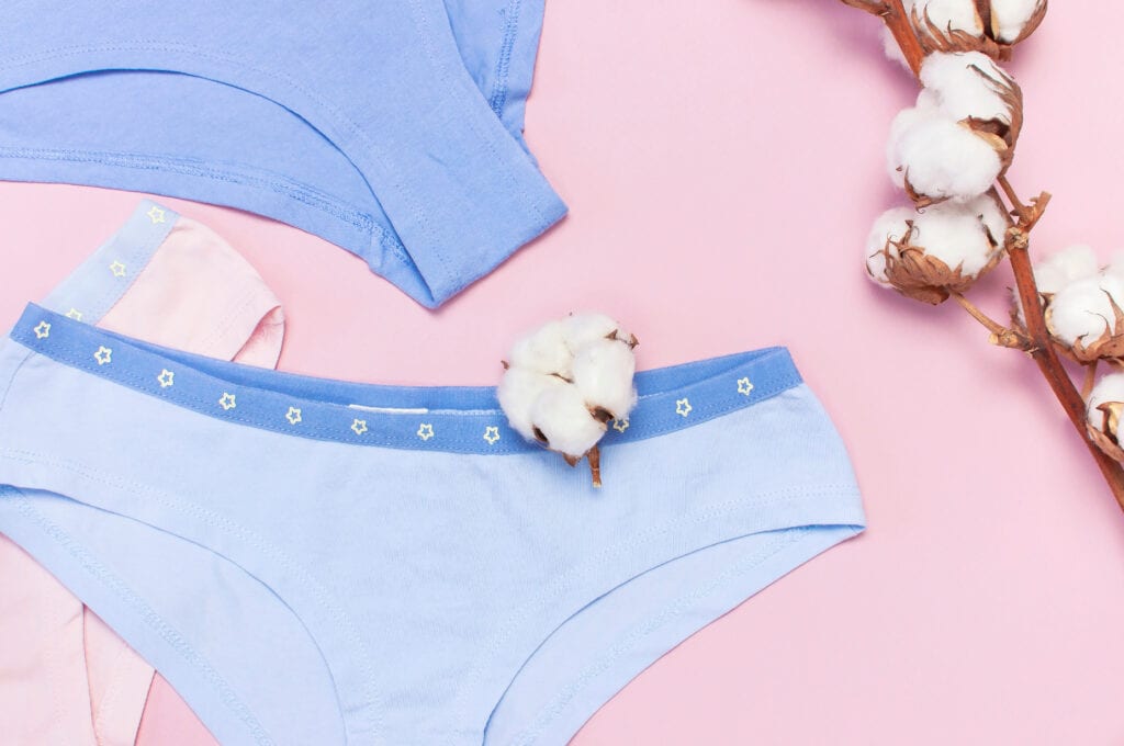Wear breathable cotton underwear to avoid vaginal infections like bacterial vaginosis, yeast infections, and urinary tract infections. 